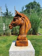 sculptuur, A rustic horse head - 40 cm - IJzer