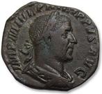 Romeinse Rijk. Philip I (244-249 n.Chr.). Sestertius Rome
