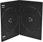 MediaRange | DVD Videobox | 7mm | 2 Disc | Zwart | 100 Stuks, Computers en Software, Beschrijfbare discs, Verzenden, Nieuw