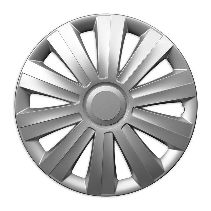 Wieldoppen 15 inch - Stix zilver - wieldoppenset, Auto diversen, Wieldoppen, Nieuw, Verzenden