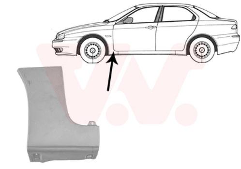 SPATBORD VOOR ALFA ROMEO 156 932 1997-2003, Auto diversen, Auto-accessoires, Nieuw, Ophalen of Verzenden