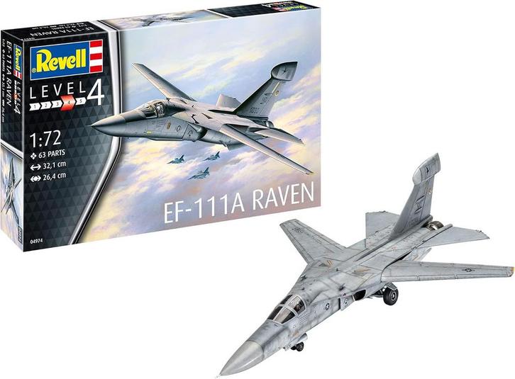 EF-111A Raven, Hobby en Vrije tijd, Modelbouw | Vliegtuigen en Helikopters, Verzenden