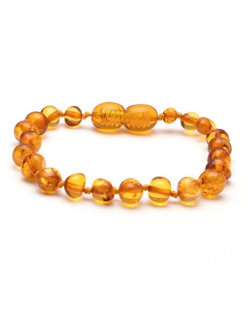 Barnsteen newborn armbandje - honey (12 cm), Sieraden, Tassen en Uiterlijk, Armbanden