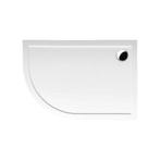 Douchebak Gegoten Marmer Sapho Rena 120x90x4 cm Kwartrond, Ophalen of Verzenden, Nieuw, Douche