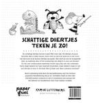 Schattige diertjes teken je zo! 9789078053576, Verzenden, Zo goed als nieuw, Karin Luttenberg