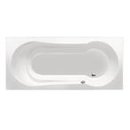 Ligbad Beterbad Xenz Barbados 180x80x45 cm Wit, Doe-het-zelf en Verbouw, Sanitair, Ophalen of Verzenden, Nieuw, Bad