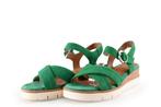 Tamaris Sandalen in maat 36 Groen | 10% extra korting, Tamaris, Verzenden, Sandalen of Muiltjes, Zo goed als nieuw