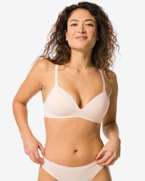 HEMA Damesstring second skin micro lichtroze, Kleding | Dames, Ondergoed en Lingerie, Verzenden