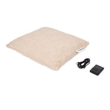 Spot On infrarood warmtekussen Fuzzy - Taupe - 45 x 45 cm beschikbaar voor biedingen