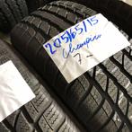 2 x Champiro 205-65-15 Winterbanden 7mm, Auto-onderdelen, Banden en Velgen, Gebruikt, 15 inch, Band(en), Personenwagen
