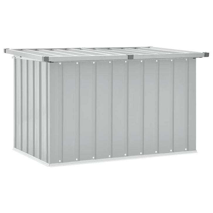 vidaXL Tuinbox 109x67x65 cm grijs, Tuin en Terras, Overige Tuin en Terras, Nieuw, Verzenden