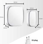 Membeli Draadloze Deurbel met 3 Ontvangers IP44 Waterdicht -, Ophalen of Verzenden, Nieuw