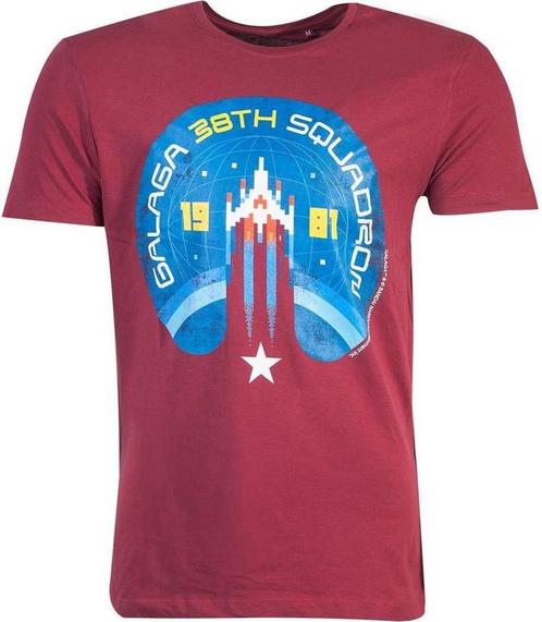 Galaga - 38th Squadron Mens T-shirt, Spelcomputers en Games, Spelcomputers | Overige Accessoires, Verzenden