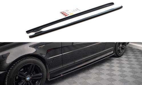 Zijskirts V.2 BMW 3 E46 MPACK COUPE Glanzend Zwart, Auto-onderdelen, Carrosserie en Plaatwerk, Ophalen of Verzenden