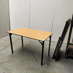 Degelijke klaptafel met trespa blad - 120x70 cm, Huis en Inrichting, Ophalen of Verzenden, Nieuw