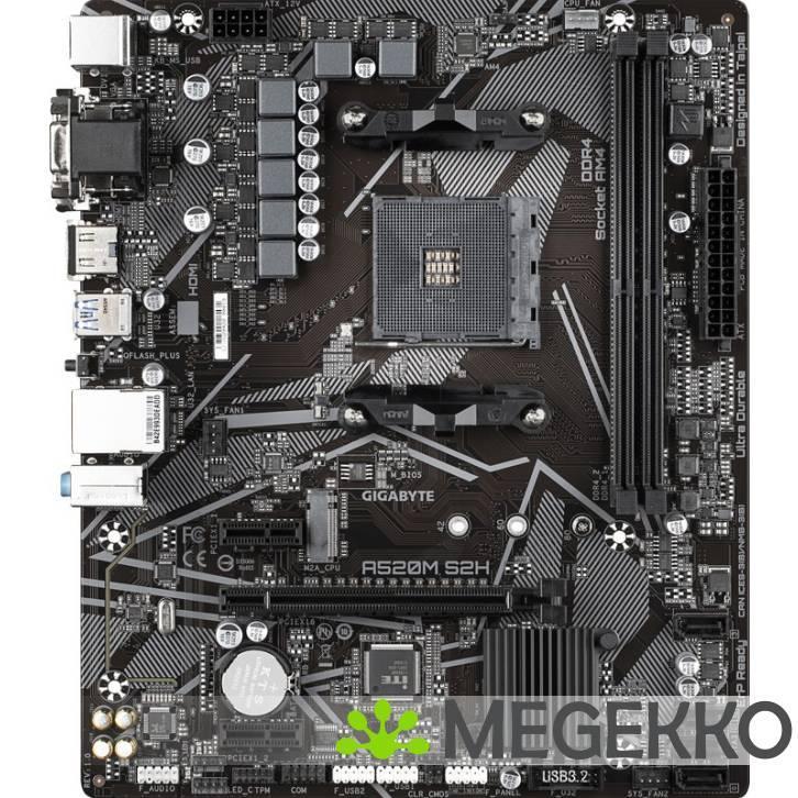 Gigabyte A520M S2H, Computers en Software, Moederborden, Nieuw, Verzenden