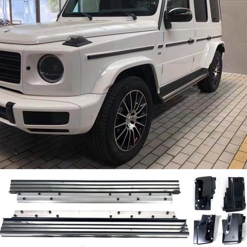 RVS treeplanken met antislip rubberen strips - Side Steps pa, Auto-onderdelen, Carrosserie en Plaatwerk, Nieuw, Ophalen of Verzenden