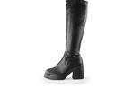 Sub55 Laarzen in maat 38 Zwart | 10% extra korting, Kleding | Dames, Schoenen, Hoge laarzen, Verzenden, Zwart, Sub55
