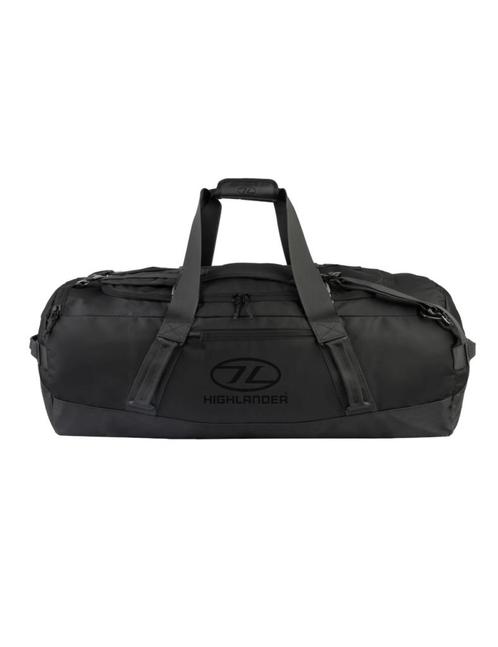 Highlander reistas Hauler Duffel - 120 liter - Zwart, Sieraden, Tassen en Uiterlijk, Tassen | Reistassen en Weekendtassen, Zwart