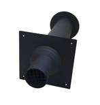 Dubbelwandige muurdoorvoer Ø80mm L:480mm type 1, Huis en Inrichting, Kachels, Ophalen of Verzenden, Nieuw, Hout, Vrijstaand