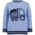 Truitje Vehicles (blue), Kinderen en Baby's, Babykleding | Maat 80, Nieuw, Blue Seven, Verzenden