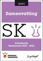 ExamenOverzicht   Samenvatting Scheikunde HAVO 9789493190870, Boeken, Verzenden, Zo goed als nieuw