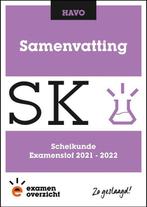 ExamenOverzicht   Samenvatting Scheikunde HAVO 9789493190870, Boeken, Zo goed als nieuw, Verzenden