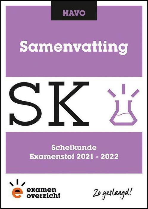 ExamenOverzicht   Samenvatting Scheikunde HAVO 9789493190870, Boeken, Techniek, Zo goed als nieuw, Verzenden