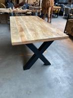 Elin eettafel mangohout (nieuw, A-keuze), Nieuw, Overige houtsoorten