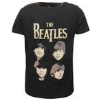 The Beatles John Paul George Ringo Faces T-Shirt - Officiële, Kleding | Heren, Verzenden, Nieuw