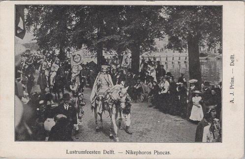 DELFT - Lustrumfeesten Delft - Nikephoros Phocas, Verzamelen, Ansichtkaarten | Nederland, Verzenden