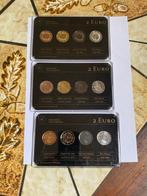 Europa. 2 Euro coffret 2011/2013 (12 monnaies couleur), Postzegels en Munten, Munten | Europa | Euromunten