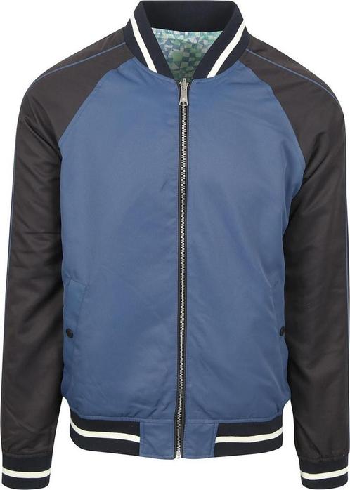 Scotch and Soda Reversible Bomber Donkerblauw maat XXL Heren, Kleding | Heren, Jassen | Winter, Blauw, Nieuw, Overige maten, Verzenden