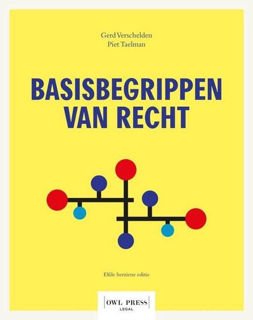 9789464983999 Basisbegrippen van recht Gerd Verschelden, Boeken, Studieboeken en Cursussen, Nieuw, Verzenden