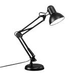 Zwarte bureaulamp Manolito, aluminium, Nieuw, Ophalen of Verzenden, Basis