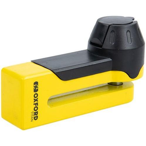 Oxford Titan 10Mm Remschijfslot - Geel, Computers en Software, Laptop-opladers, Verzenden