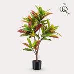 Kunstplant - Croton Codiaeum - Wonderstruik - 100 cm, Huis en Inrichting, Verzenden, Nieuw