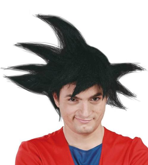 Goku Pruik Dragon Ball Z, Hobby en Vrije tijd, Feestartikelen, Nieuw, Verzenden