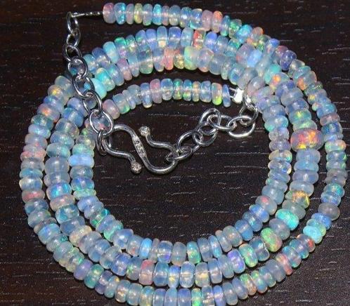 Opaal Ketting AAA Natuurlijk Mineralen- 10 g - (1), Verzamelen, Mineralen en Fossielen