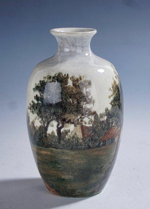 Weduwe N.S.A. Brantjes & Co. • Faience de Purmerend - Vaas -, Antiek en Kunst, Kunst | Designobjecten