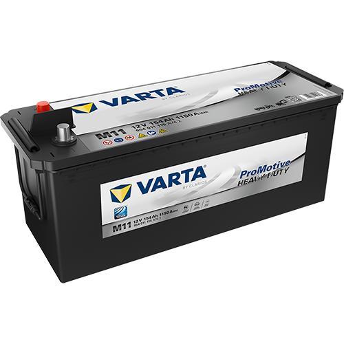 Varta Promotive Heavy Duty M11 accu | 654 011 115 | 12V 154, Auto-onderdelen, Accu's en Toebehoren, Ophalen of Verzenden