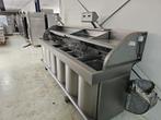 Gereviseerde Kiremko bakwand friteuse 3 P 7 manden bakplaat, Ophalen of Verzenden, Gebruikt