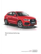 2015 AUDI Q3 INSTRUCTIEBOEKJE DUITS, Auto diversen, Handleidingen en Instructieboekjes