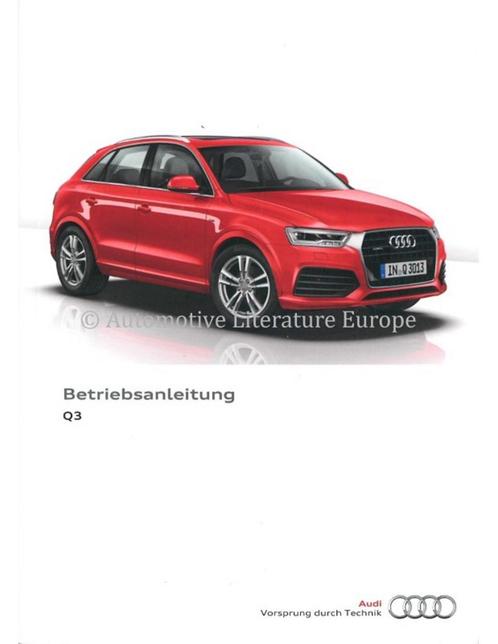 2015 AUDI Q3 INSTRUCTIEBOEKJE DUITS, Auto diversen, Handleidingen en Instructieboekjes