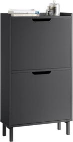 2dekans | SoBuy Schoenenkast - FSR151-SCH - MDF & -, Huis en Inrichting, Kasten | Schoenenkasten, Ophalen of Verzenden, Zo goed als nieuw