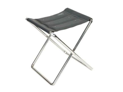 Crespo krukje voetenbank al-302 deluxe donker grijs kleur 40, Caravans en Kamperen, Kampeeraccessoires, Nieuw