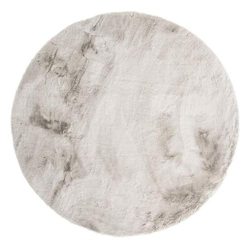 Carpet Zena Round - 200x200cm - Grijs - 221646 - decoratie, Huis en Inrichting, Woonaccessoires | Wanddecoraties, Nieuw