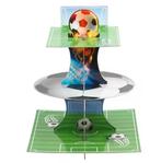 Cupcake standaard Voetbal Goal, Verzenden, Nieuw, Overige typen