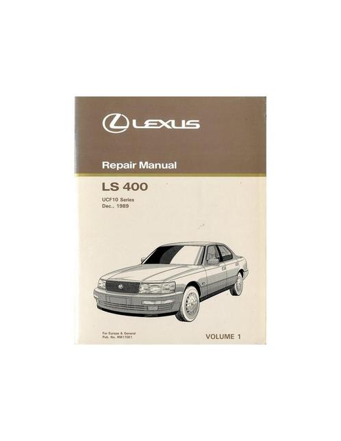 1990 LEXUS LS 400 CHASSIS & CAROSSERIE WERKPLAATSHANDBOEK, Auto diversen, Handleidingen en Instructieboekjes