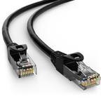 Cat5e 7.5M Zwart UTP kabel, Computers en Software, Pc- en Netwerkkabels, Ophalen of Verzenden, Nieuw